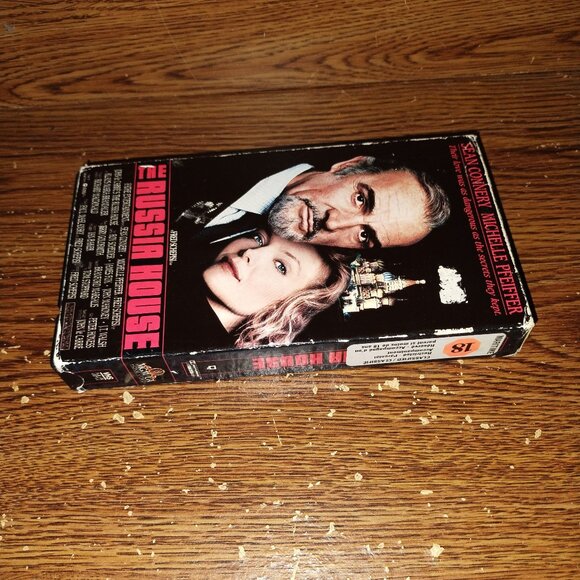 The Russia House (VHS, 1999) Sean Connery Michelle Pfeiffer - Picture 4 of 6